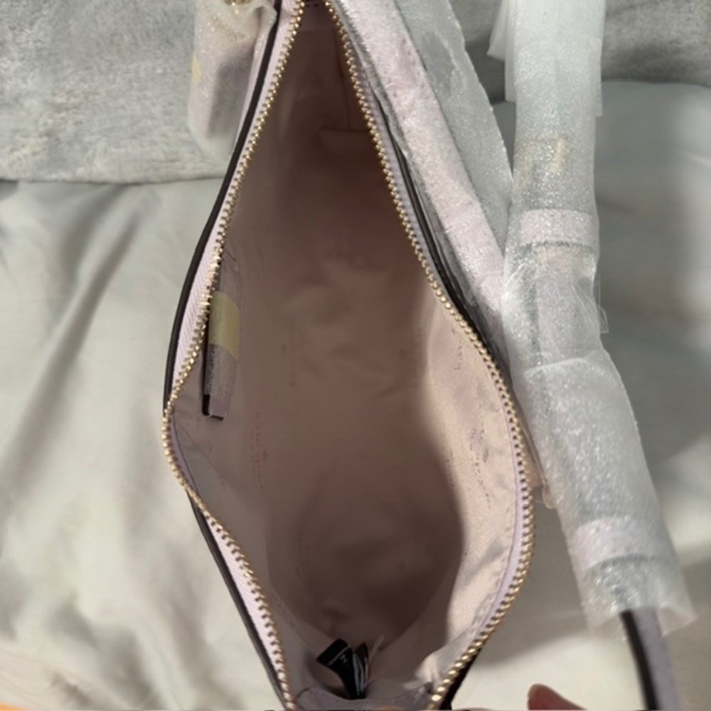 NWT Kate Spade Sadie Crossbody Pastel Lavender Saffiano Leather KE594 - Picture 5 of 8